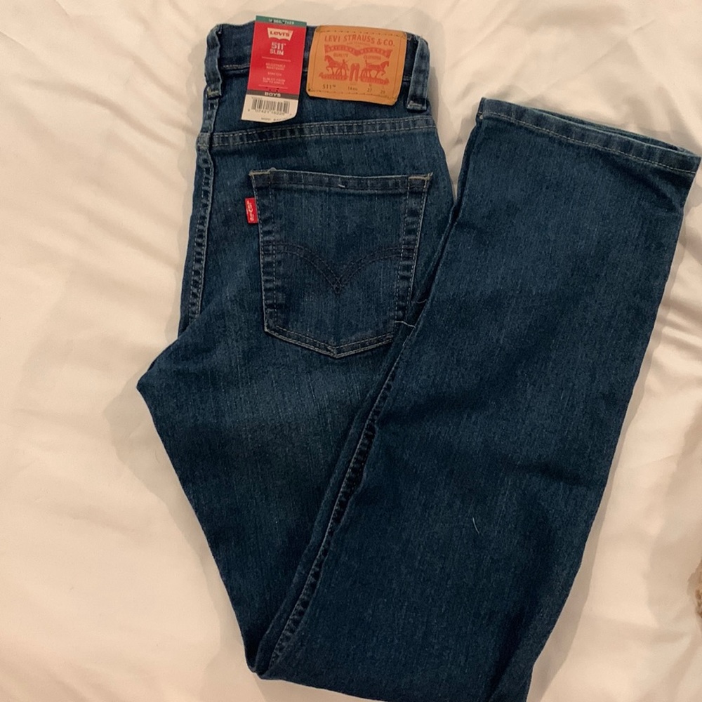 NEW W TAGS— Boys Levi’s(511 slim) size 14 regular